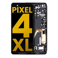 Ecrã OLED com Aro para Google Pixel 4 XL (Recondicionado) (Pink Power Button)