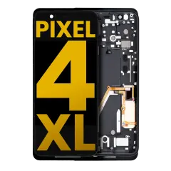 Ecrã OLED com Aro para Google Pixel 4 XL (Recondicionado) (Pink Power Button)