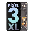 Ecrã OLED com Aro para Google Pixel 3 XL (OEM Original) (Just Black)