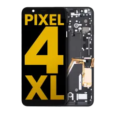 Ecrã OLED com Aro para Google Pixel 4 XL (Recondicionado) (Clearly White Power Button)