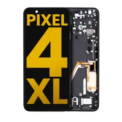 Ecrã OLED com Aro para Google Pixel 4 XL (Recondicionado) (Pink Power Button)