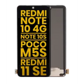 Ecrã OLED sem Aro para Xiaomi Redmi Note 10 4G / Note 10S / Poco M5s / Redmi Note 11 SE (India Version) (Recondicionado) (Todas as Cores)