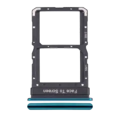 Dual Sim Card Tray para Xiaomi Mi 10 5G / Mi 10 Pro (Coral Green)