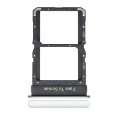 Dual Sim Card Tray para Xiaomi Poco X3 GT (Cloud White)