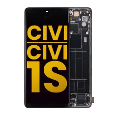 Ecrã OLED com Aro para Xiaomi Civi / Civi 1S (Recondicionado) (Black)