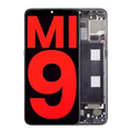 Ecrã OLED com Aro para Xiaomi Mi 9 (Compatível Plus) (Piano Black)