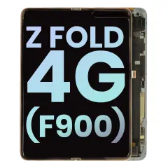 Inner Ecrã OLED com Aro para Samsung Galaxy Z Fold 4G (F900) (Service Pack) (Cosmos Black)