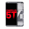 Ecrã OLED com Aro para OnePlus 5T (Compatível Plus) (Black)