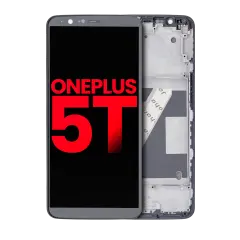 Ecrã OLED com Aro para OnePlus 5T (Compatível Plus) (Black)