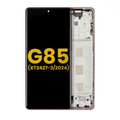Ecrã OLED com Aro para Motorola Moto G85 (XT2427-3 / 2024) (Recondicionado) (Magenta)