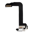 Headphone Jack With Flex de Conector de Carga para iPod Touch 6 / iPod Touch 7 (White)
