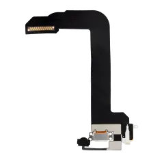 Headphone Jack With Flex de Conector de Carga para iPod Touch 6 / iPod Touch 7 (White)
