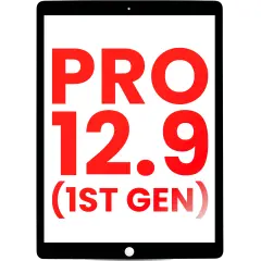 Digitizer para iPad Pro 12.9" 1st Gen (2015) (OCA Pre-Installed & Glass Separation Required) (Compatível Plus) (Black)