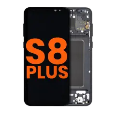 Ecrã OLED com Aro para Samsung Galaxy S8 Plus (Blemish: Grade A) (Midnight Black)