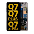 Ecrã LCD com Aro para LG Q7 / Q7 Plus / Q7 Alpha (Recondicionado) (Lavender Violet)
