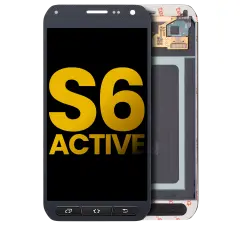 Ecrã OLED sem Aro para Samsung Galaxy S6 Active (Recondicionado) (Blue)
