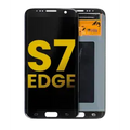 Ecrã OLED sem Aro para Samsung Galaxy S7 Edge (All Models) (Recondicionado) (Black)