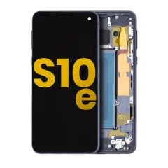 Ecrã OLED com Aro para Samsung Galaxy S10E (Recondicionado) (Prism Black)