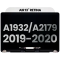 Ecrã LCD Completo para MacBook Air 13" A1932 (2019) / A2179 (2020) (OEM Usado: Grau B) (Silver)