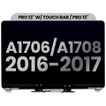 Ecrã LCD Completo para MacBook Pro 13" A1706 / A1708 (2016-2017) (OEM Usado: Grau B) (Cinzento Sideral)