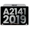 Ecrã LCD Completo para MacBook Pro 16" (A2141 / Mid 2019) (OEM Usado: Grau A) (Cinzento Sideral)