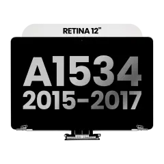 Ecrã LCD Completo para MacBook 12" A1534 (2015-2017) (OEM Usado: Grau A) (Silver)
