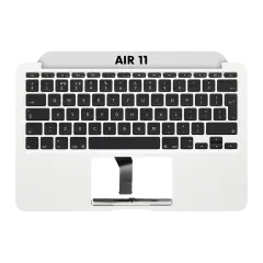 Palmrest com Teclado (ISO UK) para MacBook Air 11" A1370 (2011)