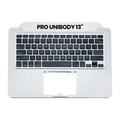 Palmrest com Teclado (ANSI US) para MacBook 13" A1278 (2009-2010) (OEM Usado: Grau B)