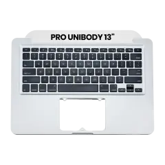 Palmrest com Teclado (ANSI US) para MacBook 13" A1278 (2009-2010) (OEM Usado: Grau B)