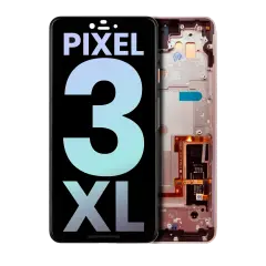 Ecrã OLED com Aro para Google Pixel 3 XL (OEM Original) (Not Pink)