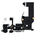 Flex de Conector de Carga para iPhone 5 (Cinzento Sideral)