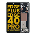 Ecrã OLED com Aro para Motorola Edge Plus / Edge 40 Pro (XT2301 / 2023) (Recondicionado) (Interstellar Black)