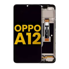 Ecrã LCD com Aro para OPPO A12 (Recondicionado) (Todas as Cores)