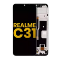 Ecrã LCD com Aro para Realme C31 (Recondicionado) (Todas as Cores)