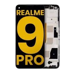 Ecrã LCD com Aro para Realme 9 Pro (Recondicionado) (Todas as Cores)