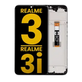 Ecrã LCD com Aro para Realme 3 / 3i (Recondicionado) (Todas as Cores)