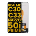 Ecrã LCD sem Aro para Realme C30 / C33 / Narzo 50i Prime (Recondicionado) (Todas as Cores)