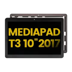 Ecrã LCD sem Aro para Huawei MediaPad T3 10" 2017 (Recondicionado) (Black)