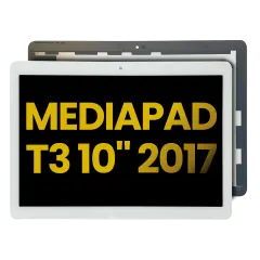 Ecrã LCD sem Aro para Huawei MediaPad T3 10" 2017 (Recondicionado) (White)