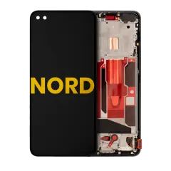 Ecrã OLED com Aro para OnePlus Nord (Recondicionado) (Gray Onyx)