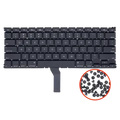 Keyboard W/ Backlight & Screws (US English) para MacBook Air 13" A1466 (2012-2017) / A1369 (2011)