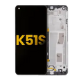 Ecrã LCD com Aro para LG K51S (Recondicionado) (Todas as Cores)