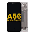 Ecrã OLED com Aro para Samsung Galaxy A56 5G (A566 / 2025) (Recondicionado) (Pink)