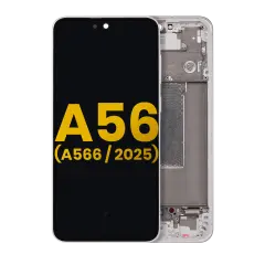 Ecrã OLED com Aro para Samsung Galaxy A56 5G (A566 / 2025) (Recondicionado) (Pink)