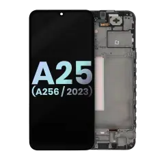 Ecrã OLED com Aro para Samsung Galaxy A25 5G (A256 / 2023) (Service Pack) (Todas as Cores)