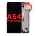 Ecrã OLED com Aro para Samsung Galaxy A54 5G (A546 / 2023) (US & International Version) (Compatível Plus) (Graphite)