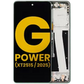 Ecrã LCD com Aro para Motorola Moto G Power 5G (XT2515 / 2025) (Recondicionado) (Leaf Green)
