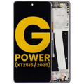 Ecrã LCD com Aro para Motorola Moto G Power 5G (XT2515 / 2025) (Recondicionado) (Slate Gray)