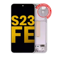 Ecrã OLED com Aro para Samsung Galaxy S23 FE 5G (US & International Version) (Recondicionado) (Mint / Cream / Purple / Indigo / Tangerine)