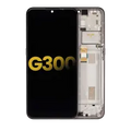 Ecrã LCD com Aro para Nokia G300 (Recondicionado) (Meteor Grey)
